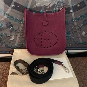 Hermes anemone evelyne 16 tpm/mini